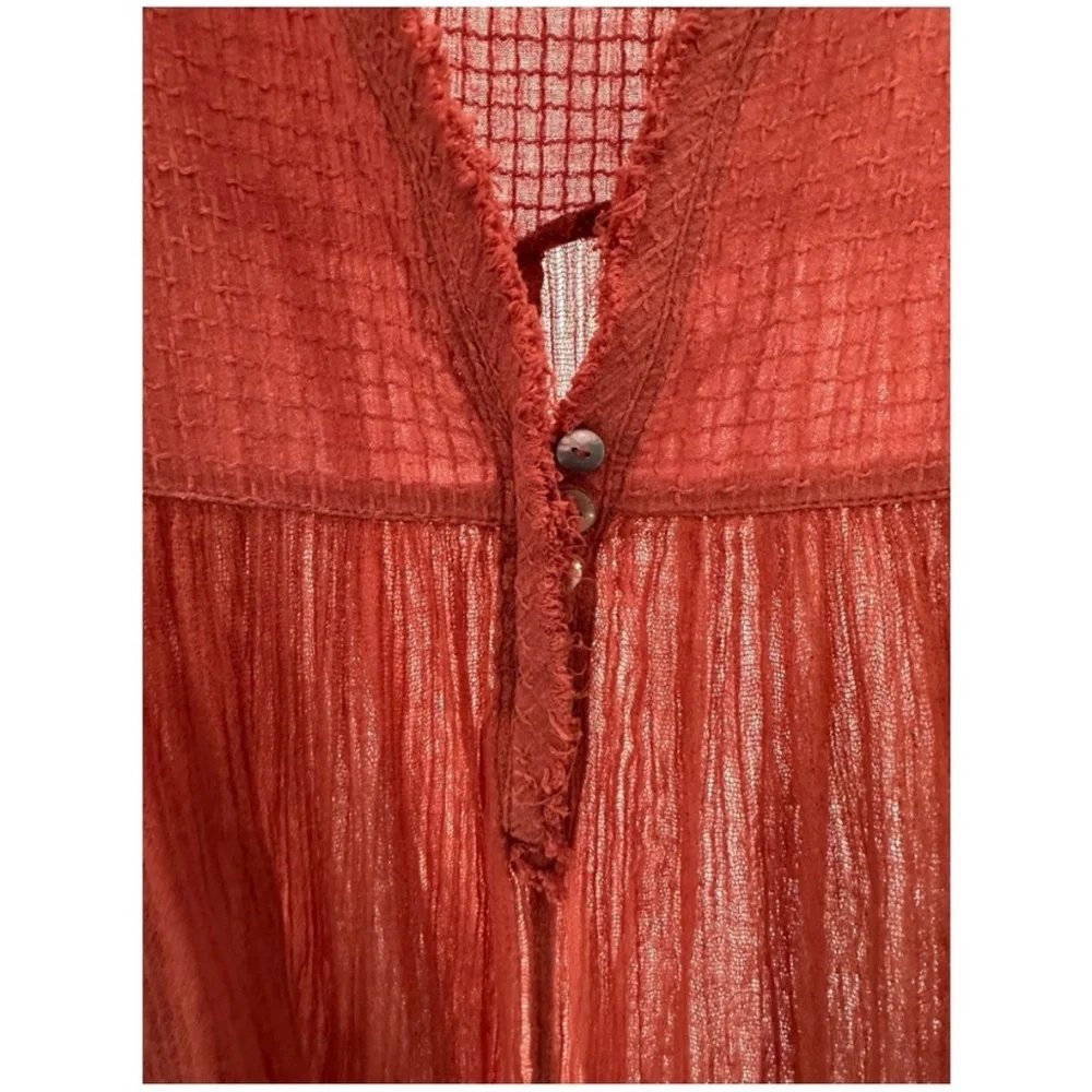 Women's Free People Rust Top PTP 24” - Picture 4 of 5